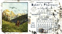 Baker's Pharmacy Calendar